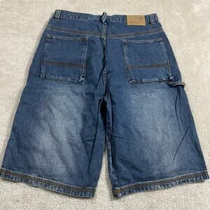 Y2K Timberland Jean Shorts Mens 36* Blue Denim Jorts VTG Streetwear Grunge